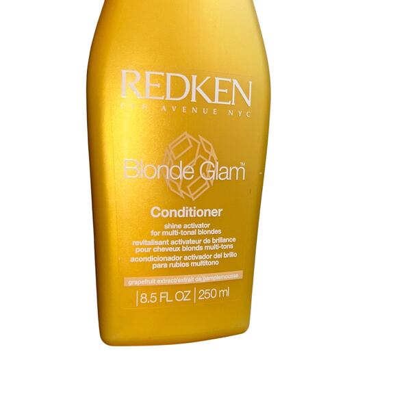 New Redken Blonde Glam Conditioner in an 8.5 fl bottle - Picture 6 of 6